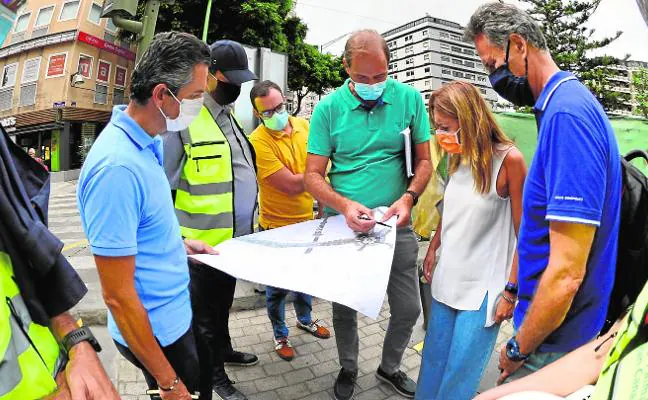 La peatonalización de Mesa y López hacia plaza de España acabará en otoño