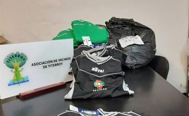 El San José Obrero cede ropa deportiva