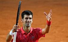 Djokovic conquista Roma y supera a Nadal en Masters 1.000