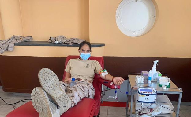 El ICHH agradece a la Base Naval de Las Palmas su compromiso con la donación de sangre