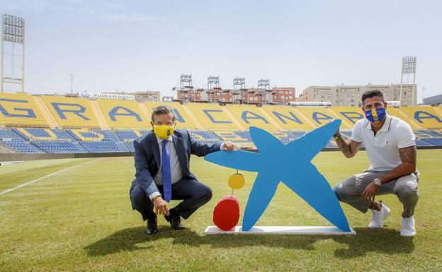 CaixaBank renueva como patrocinador oficial de la Unión Deportiva Las Palmas por dos temporadas