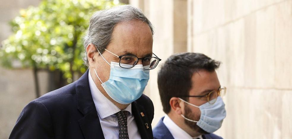 La Generalitat trabaja ya en el relevo de Torra ante su eventual inhabilitación