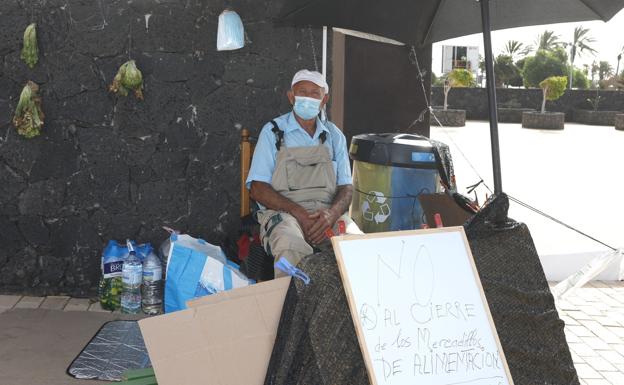 Encadenado en favor de los mercadillos