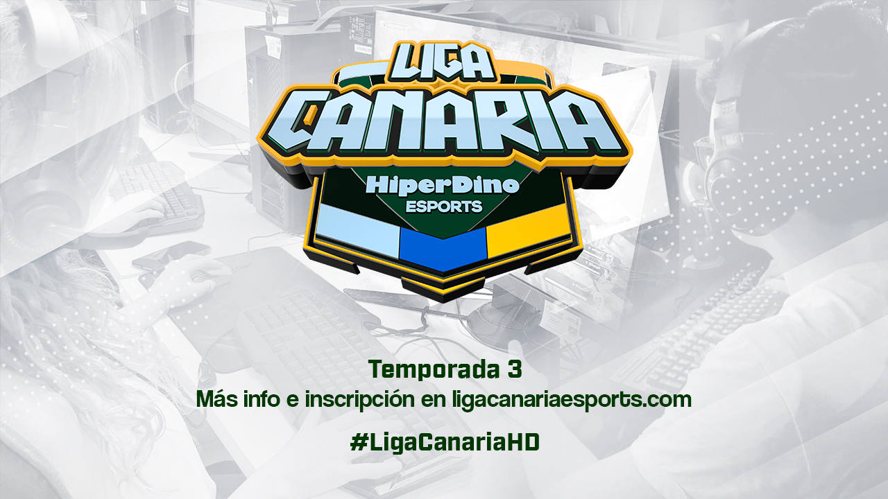 La 'Liga Canaria de Esports HiperDino' contará con casi 300 torneos en su tercera edición