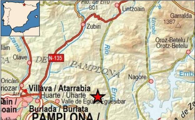 Un terremoto de magnitud 4,3 sacude Lizoáin (Navarra)