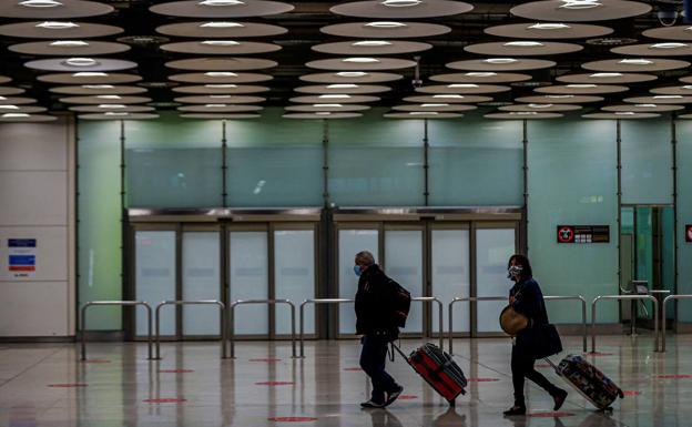 Intervienen 280.000 euros a un matrimonio que pretendía tomar un vuelo Gran Canaria-Madrid