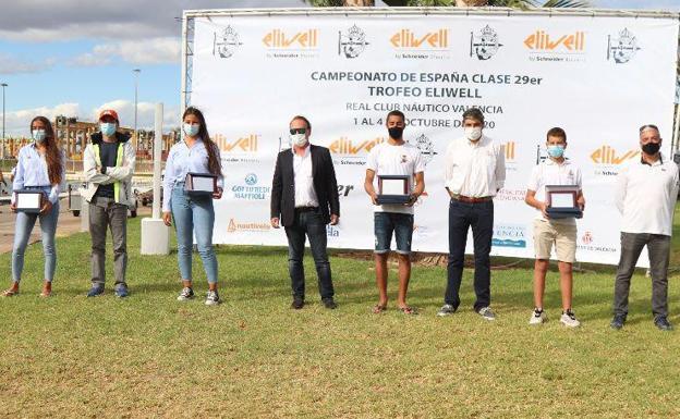 Las hermanas Barrio García y Laiseca triunfan en Valencia