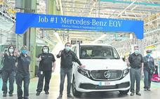 Mercedes-Benz da el pistoletazo de salida al EQV