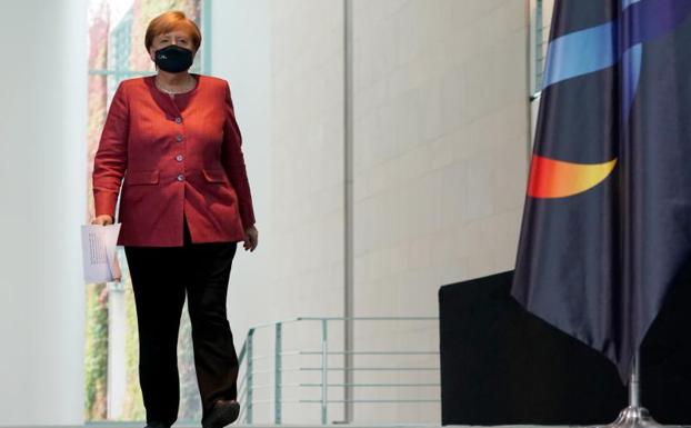 Merkel y los principales alcaldes alemanas se unen contra el coronavirus