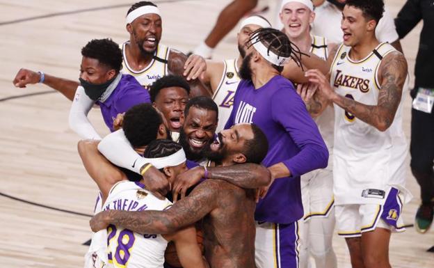 Los Lakers vuelven a la cima bajo el espíritu de Kobe