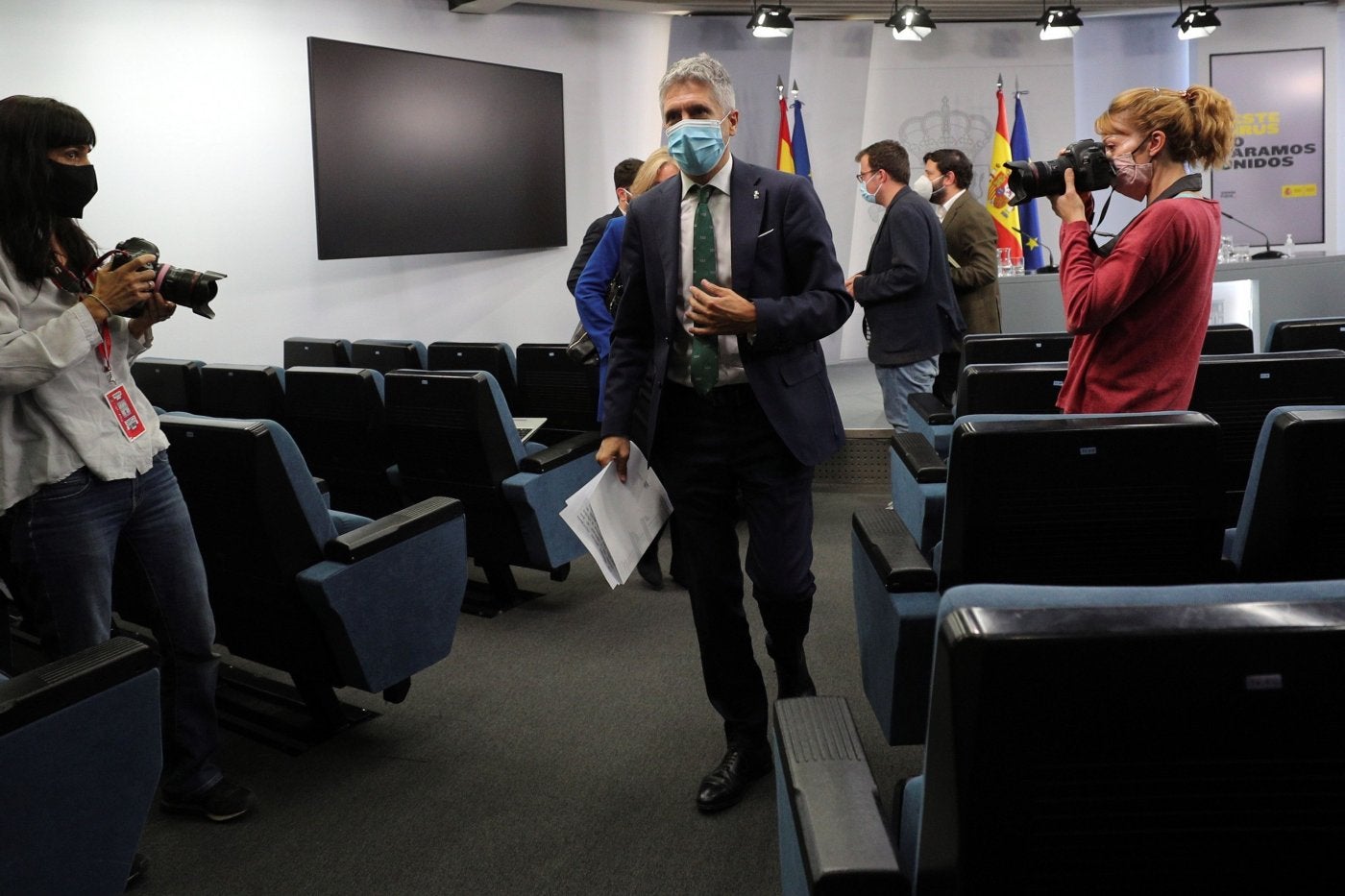 Grande-Marlaska no tiene en agenda visitar las islas a corto plazo pese a la petición de Torres