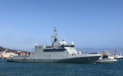 El buque de la Armada 'Tornado' inicia su despligue en la costa occidental africana y en el Golfo de Guinea