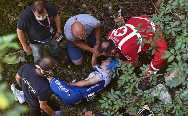 La investigación por el accidente de Evenepoel se cierra sin sanción