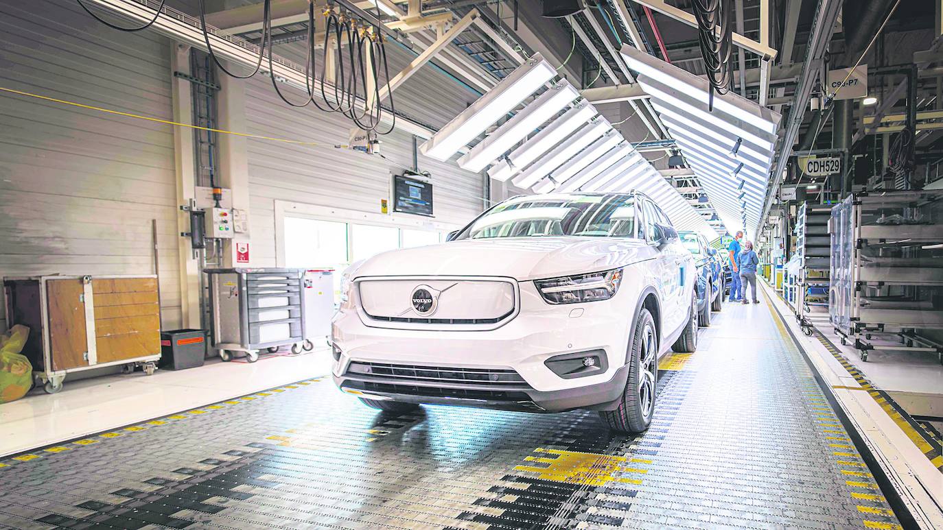 Arranca la producción del Volvo XC40 Recharge