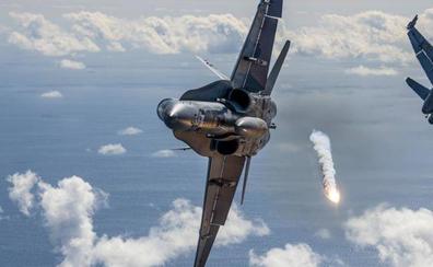 La Fuerza Aérea Francesa prueba sus armas ante cazas españoles en el cielo canario
