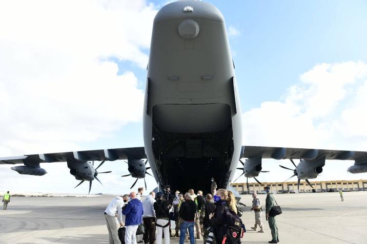 Maniobras militares en el cielo de Canarias