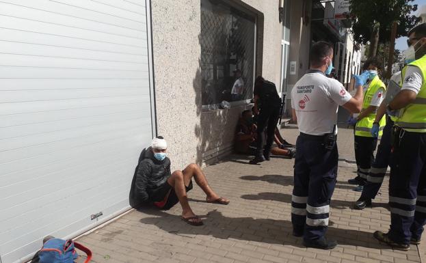 Pelea con arma blanca en Arrecife