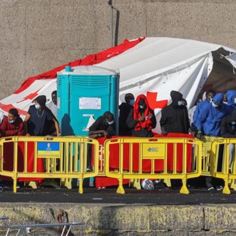 Un centro de acogida en suelo militar sustituirá al muelle de Arguineguín