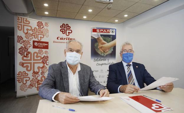 Spar Gran Canaria y Cáritas aúnan esfuerzos para facilitar la compra a familias vulnerables