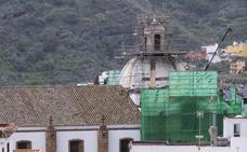 Un año de obras para acabar con las humedades de la basílica de Teror
