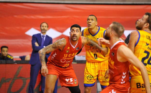 El Herbalife Gran Canaria corta su mala racha liguera con un triunfo sólido en Murcia (74-78)