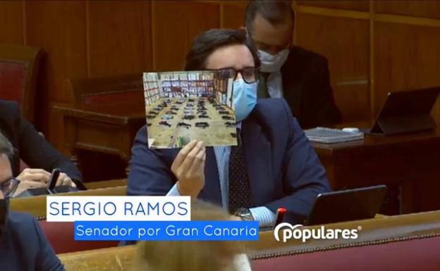 El PP se indigna con la gestión migratoria