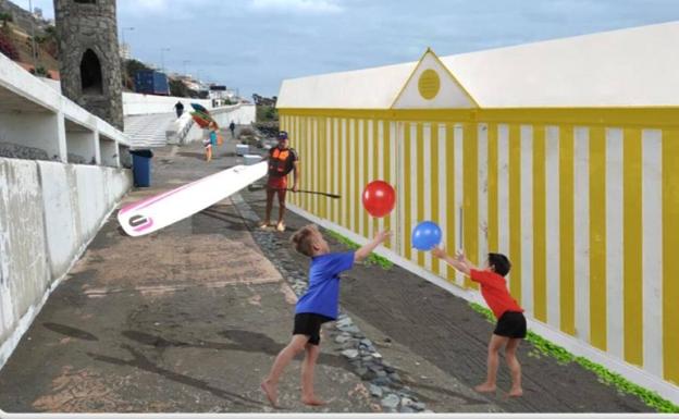 Ciudad de Mar promueve un aula del mar en la Playa de La Laja