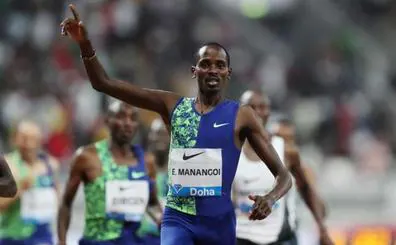 Elijah Manangoi, excampeón mundial de 1.500, suspendido por dopaje