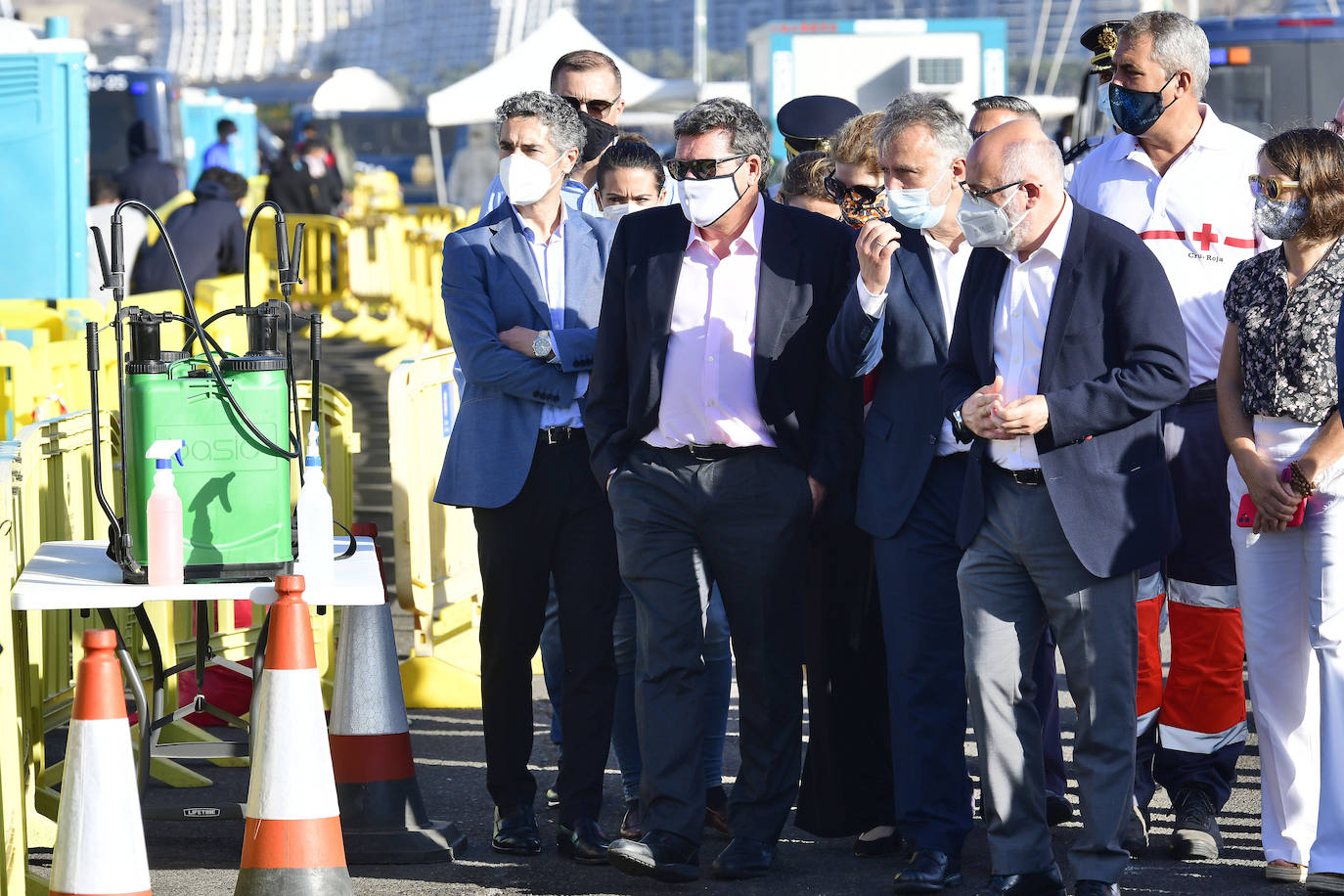 Los ministros Escrivá y Ábalos presentan el Plan Canarias para Migraciones