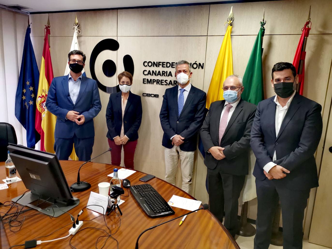 Ultimátum de Mogán, San Bartolomé y la patronal al Estado para desalojar los hoteles de migrantes