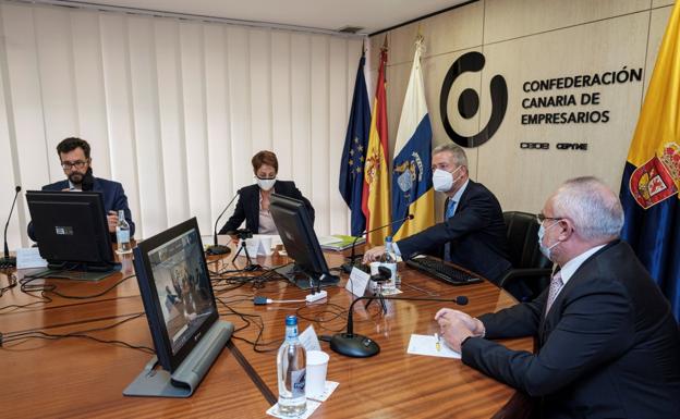 La alcaldesa de Mogán pidió a la CCE de Las Palmas comparecer en la sede de la organización empresarial. 