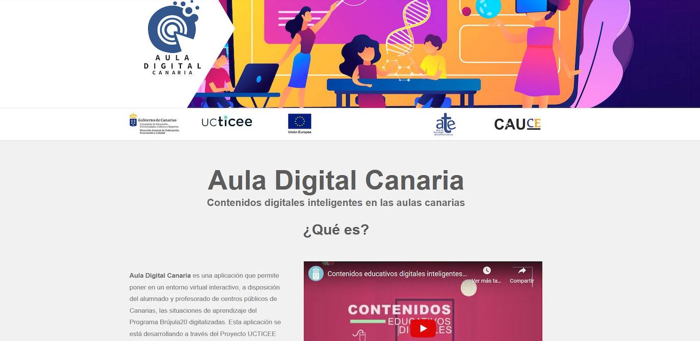 Arranca el Aula Digital Canaria en fase de pilotaje en 70 centros educativos