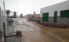 Copiosa lluvia en La Graciosa y Órzola, y se desactiva la alerta en Lanzarote