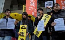 Hong Kong condena a tres activistas por asamblea ilegal