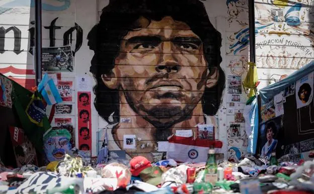 Maradona no descansa en paz