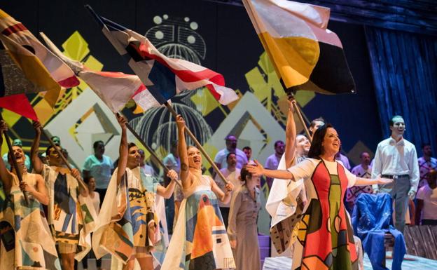 El Teatro Cuyás recupera el musical sobre César Manrique