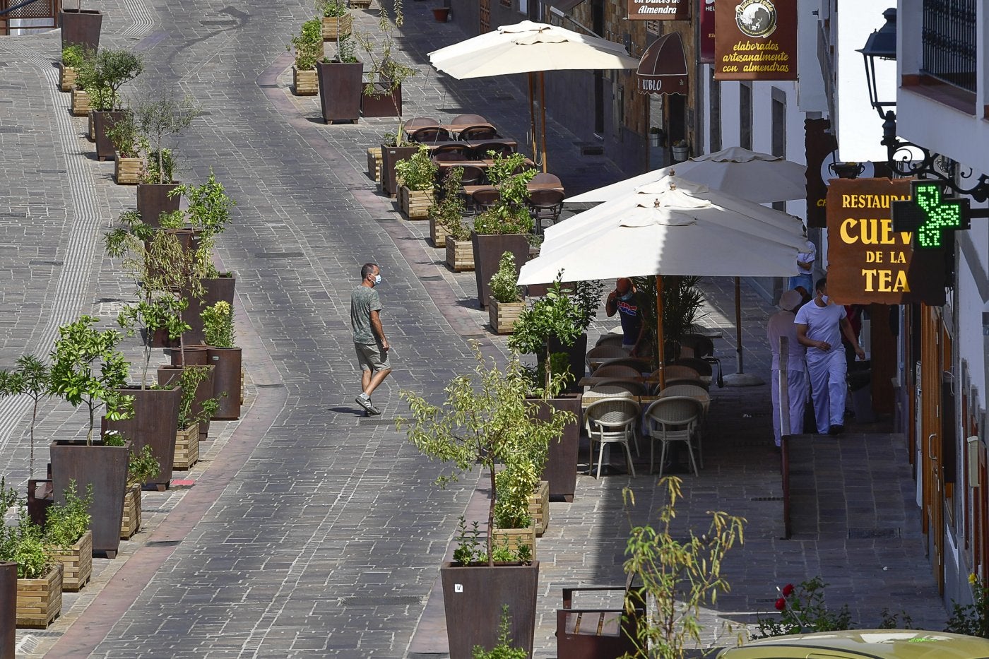 El casco cumbrero se recupera después de más de 30 horas sin fluido eléctrico