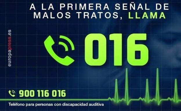 Canarias registra la segunda tasa más alta de España en llamadas al telefóno de violencia de género