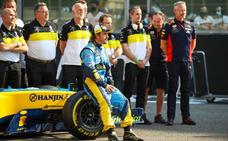 Fernando Alonso, el más rápido del test de 'viejóvenes' pilotos