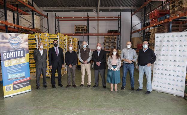 Cuenta Conmigo dona 36.000 kilos al Banco de Alimentos