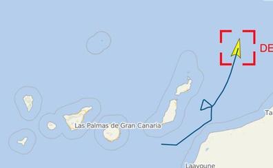 El barco nuclear ruso ya está lejos de Canarias