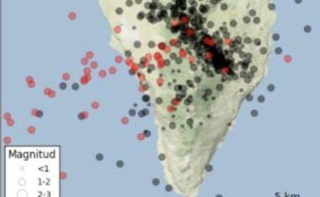 Continúa el enjambre de eventos sísmicos en La Palma