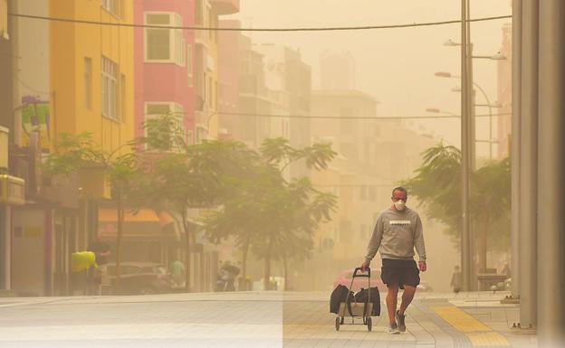 La calima más intensa en 30 años