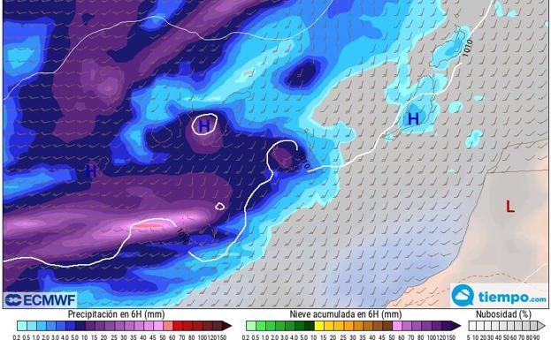Lluvias intensas y tormentas para el Día de Reyes