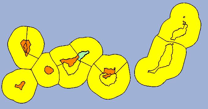 Filomena trae a las islas tormentas, viento huracanado y olas de cinco metros