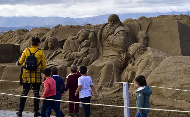 El Belén de Arena se despide con 80.000 visitantes y un alcance digital de un millón de usuarios