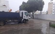 Filomena llega con fuerza a Lanzarote
