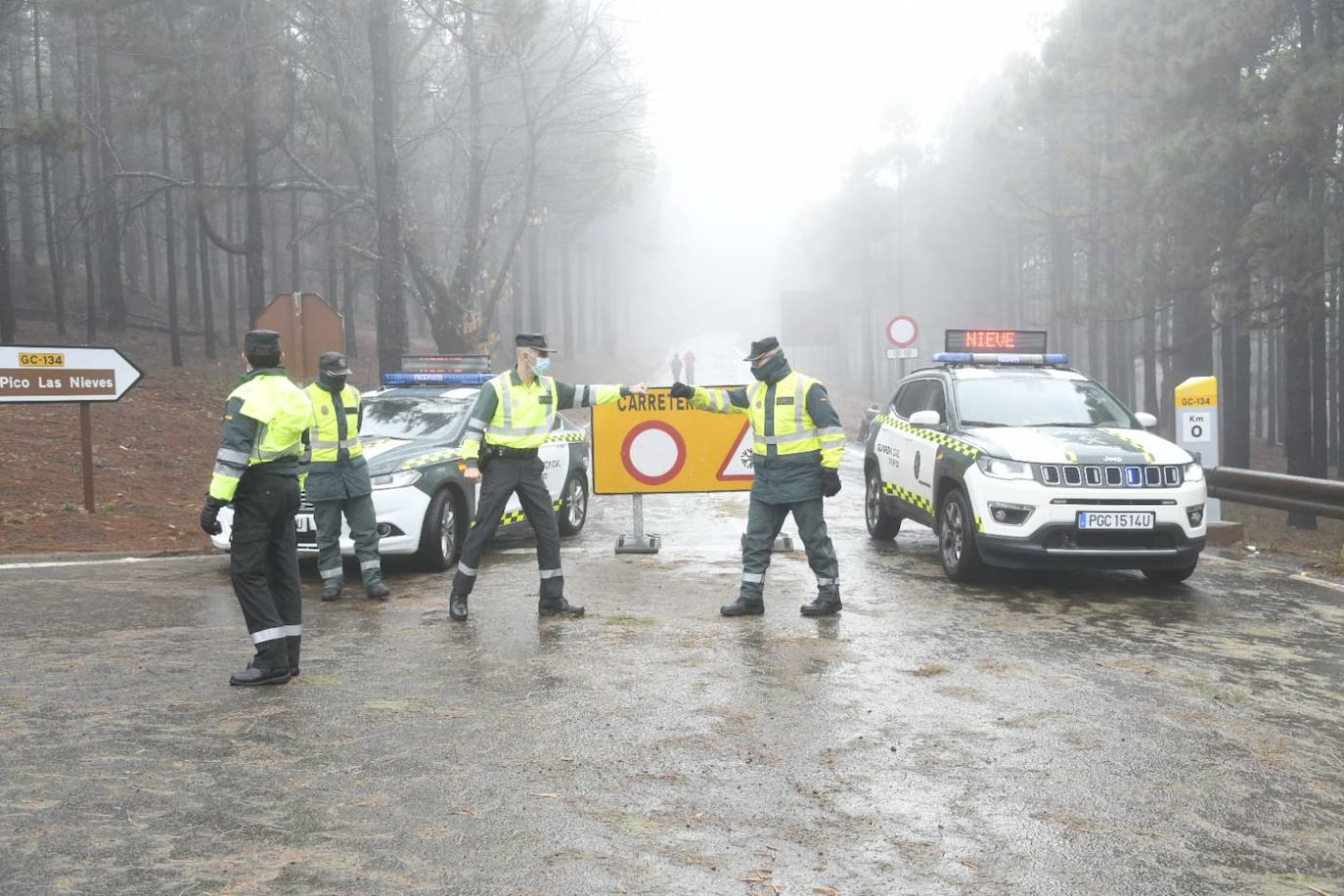 La Cumbre helada: se recomienda no subir