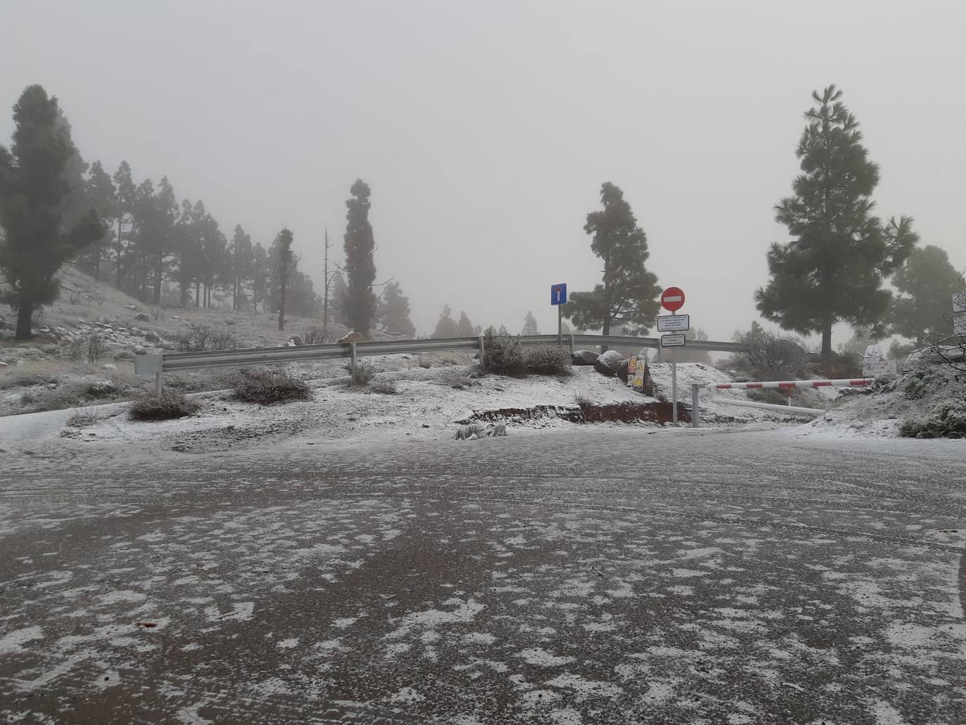 La cumbre grancanaria, un glaciar