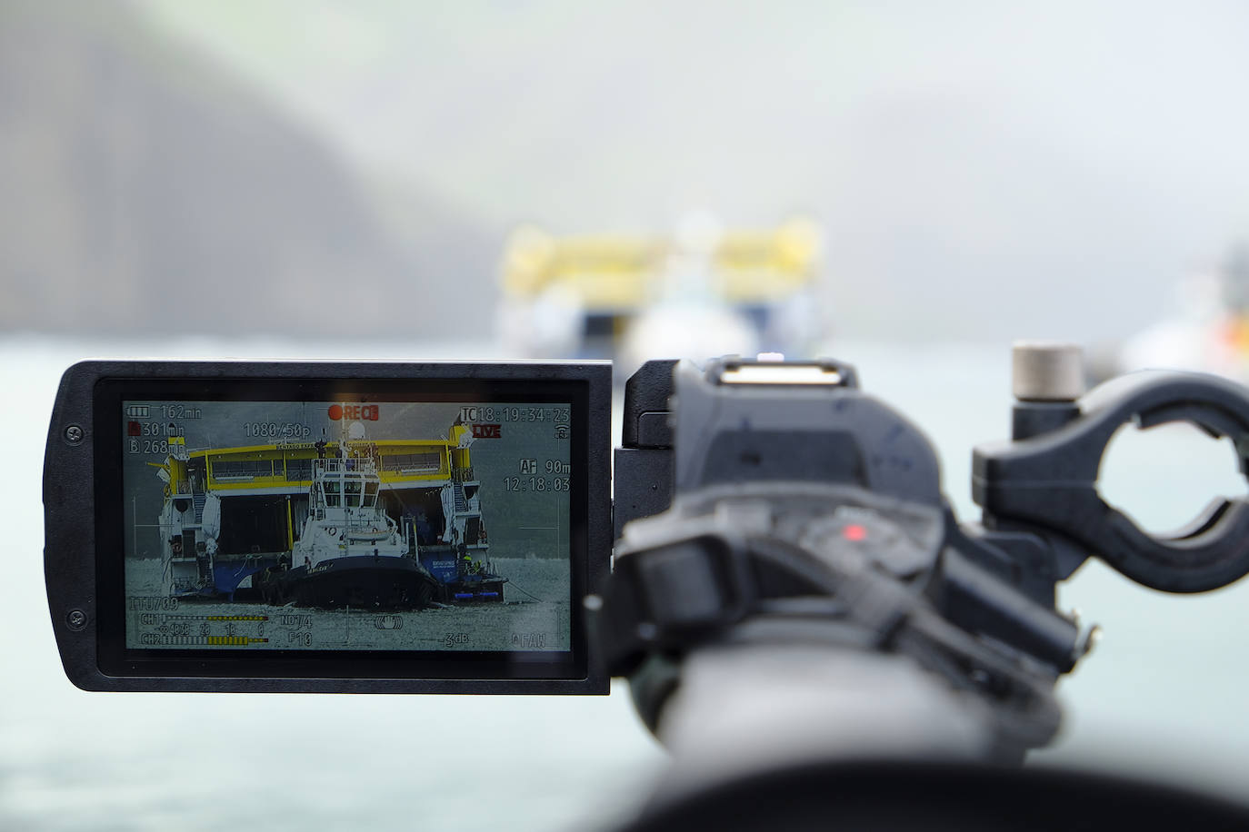 Agaete sigue pendiente de las tareas de rescate del Bentago Express